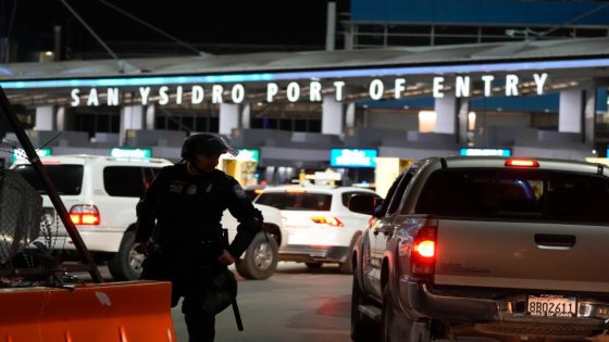 Warning issued to people who use SENTRI lanes at San Ysidro Port of Entry – MASHAHER