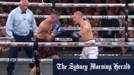 Tszyu surges to TKO victory over Mazoudier – MASHAHER