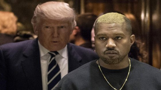 Kanye West Spotted Outside Donald Trump Rally in Beverly Hills – MASHAHER