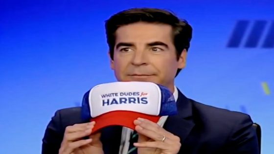 White Dudes for Harris says it ‘broke’ Fox News after awkward segment where Jesse Watters tries to force co-host to wear merch – MASHAHER