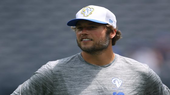 Sean McVay ‘not concerned’ about Matthew Stafford’s hamstring injury heading into final preseason game – MASHAHER