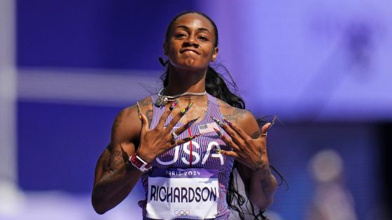 Paris 2024 Olympics: Rivals Richardson, Fraser-Pryce advance in womenâs 100m – MASHAHER