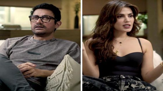 Aamir Khan says he wants to ‘move away from films’; praises Rhea Chakraborty: “You have shown remarkable courage” : Bollywood News – MASHAHER