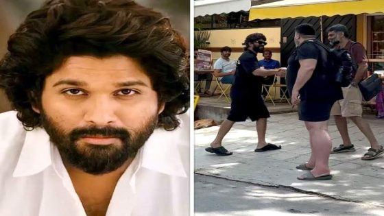 Allu Arjun fans express love for the superstar as his video of his casual café visit goes viral : Bollywood News – MASHAHER