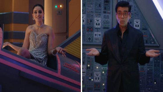 Ananya Panday is all set to take off as Karan Johar gears up for the ‘rocket-fuelled’ launch of Call Me Bae in this quirky video : Bollywood News – MASHAHER