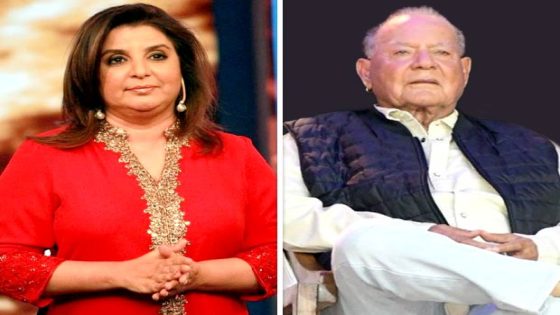 Angry Young Men: Farah Khan reveals that her mother Menaka Irani debuted as an actor opposite Salim Khan: “My nani used to take a cane and hit Salim uncle, if he did not act well” : Bollywood News – MASHAHER