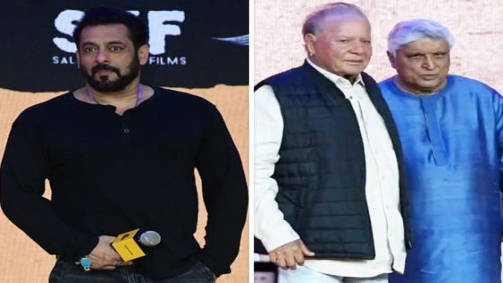 Angry Young Men trailer launch: Salman Khan says “This generation doesn’t want to be men”; defends Salim-Javed on allegations of being brats “Inka dimaag kharab nahin hua tha” : Bollywood News – MASHAHER