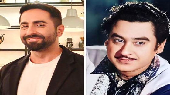 Ayushmann Khurrana pays a heartfelt tribute to legendary Kishore Kumar on his birthday : Bollywood News – MASHAHER