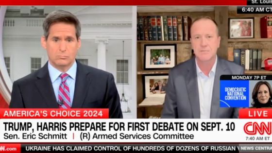 Sen. Schmitt clashes with CNN host over Harris dodging press: At least Trump is ‘willing to answer questions’ – MASHAHER