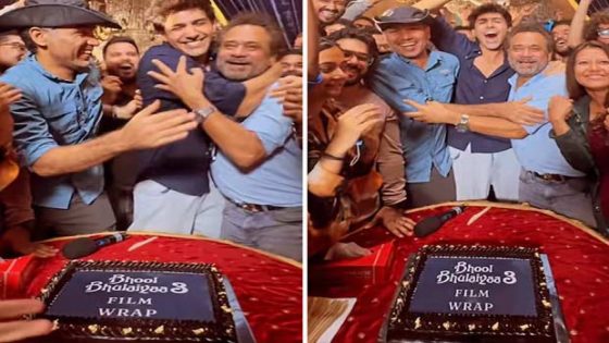 It’s a wrap! Kartik Aaryan, Anees Bazmee conclude Bhool Bhulaiyaa 3 shooting : Bollywood News – MASHAHER