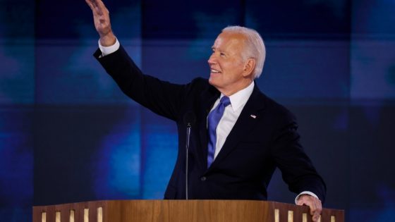 Joe Biden Delivers Lengthy Farewell at Democratic Convention – MASHAHER