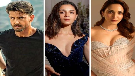 Hrithik Roshan to play Alia Bhatt’s mentor in Alpha; Kiara Advani shoots for her MASSY action scene for War 2 in Malad mall: Report : Bollywood News – MASHAHER