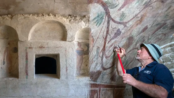 Ancient Israeli tombs with preserved murals open to the public – MASHAHER