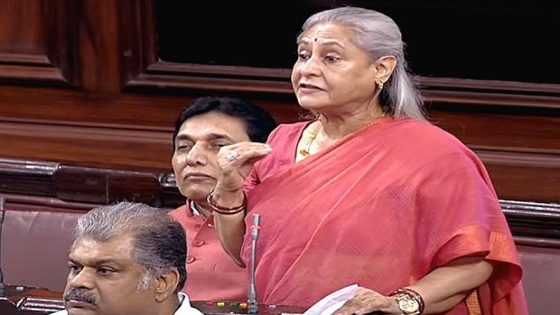 Jaya Bachchan calls out Rajya Sabha chairman Jagdeep Dhankhar after spat in Parliament, demands apology: “We are not school children” : Bollywood News – MASHAHER