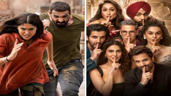 Box Office Estimate: John Abraham’s Vedaa outperforms Akshay Kumar’s Khel Khel Mein on Independence Day in an unexpected turn of events :Bollywood Box Office – MASHAHER