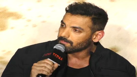 John Abraham BREAKS SILENCE on Vedaa trailer launch outburst: “That one person was planted there to rile me up…”  : Bollywood News – MASHAHER