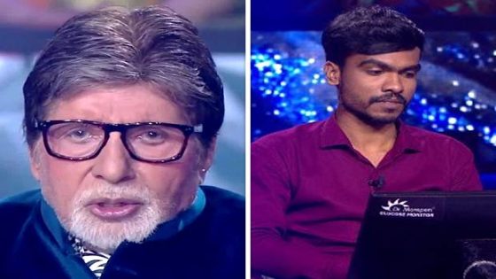 KBC 16: Amitabh Bachchan makes a promise to contestant about building toilets at his home after listening to his story about how his mother and sister survive 16 : Bollywood News – MASHAHER