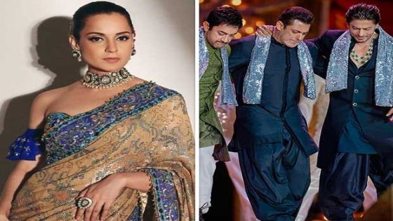 Kangana Ranaut reveals that she did not want to work with the Khans because their film heroines are ‘prototypes’; says, “I want to be an example of a woman who is the top-most actor who has not worked with Khans” : Bollywood News – MASHAHER