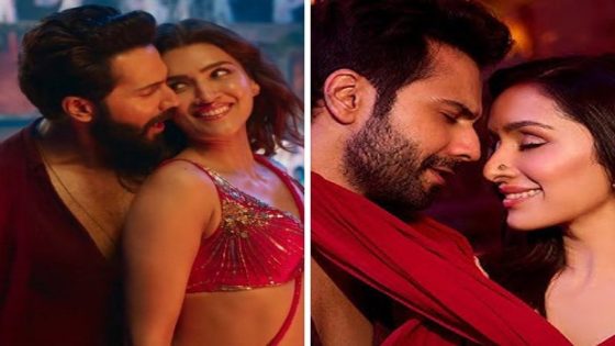 Kriti Sanon calls Varun Dhawan ‘Dhokebaaz’ after his cameo in Stree 2 song ‘Khoobsurat’ starring Shraddha Kapoor, see her reaction 2 : Bollywood News – MASHAHER