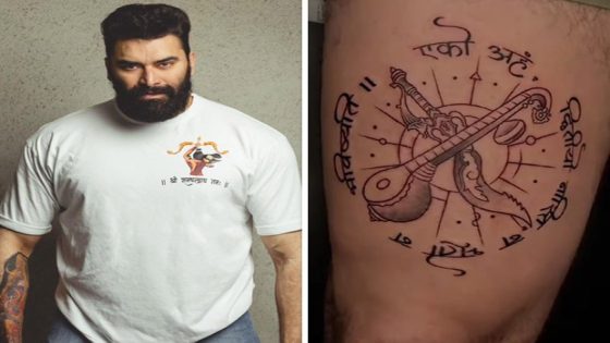 Nikitin Dheer DEFENDS Ravan tattoo amidst online criticism: “I do not need gyaan on Sanatan” : Bollywood News – MASHAHER