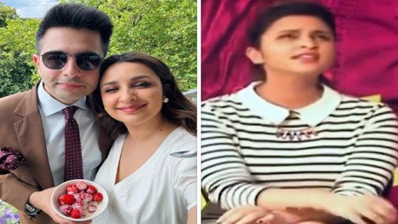 Parineeti Chopra REACTS to Raghav Chadha’s throwback video of her singing ‘Sajde’: “What surprise is this!” : Bollywood News – MASHAHER