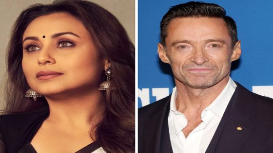 Rani Mukerji says, “Truly manifesting a musical with Hugh Jackman” as she opens up about India-Australia cinematic collaboration : Bollywood News – MASHAHER