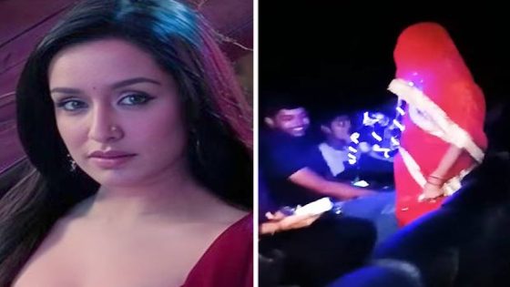 Shraddha Kapoor and Rajkummar Rao starrer Stree 2 continues to make waves at cinemas, woman dressed in red saree and veil surprises moviegoers in theatres amidst unique campaign 2 : Bollywood News – MASHAHER