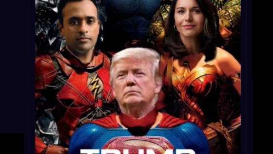 Donald Trump Shares Bizarre Image of Himself, Others as DC Superheroes – MASHAHER