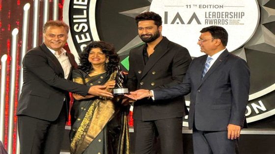 Vicky Kaushal wins IAA Brand Endorser of the Year Male Award : Bollywood News – MASHAHER