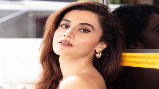 Taapsee Pannu says star kids have advantage over outsiders; says, “They stay together, stick together, and support each other” : Bollywood News – MASHAHER