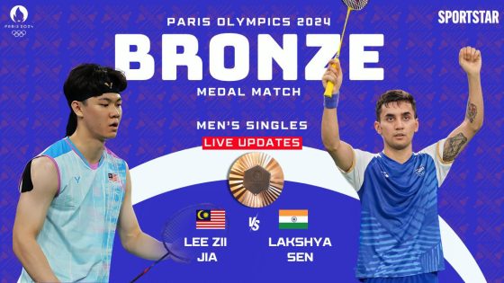 Badminton LIVE Score, Paris 2024 Olympics — August 5 Updates: Lakshya Sen up against Lee Zii Jia in bronze medal match; Axelsen vs Viditsarn final – MASHAHER