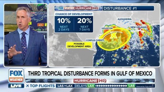 Gulf of Mexico tropical disturbance being monitored for possible development – MASHAHER