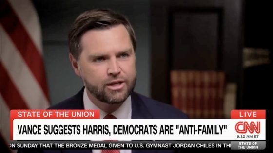 JD Vance Stuns CNN Host by Calling Stepmom Kamala Harris ‘Anti-Child’ – MASHAHER