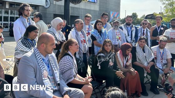 DNC rejects protesters’ requests for Palestinian speaker – MASHAHER