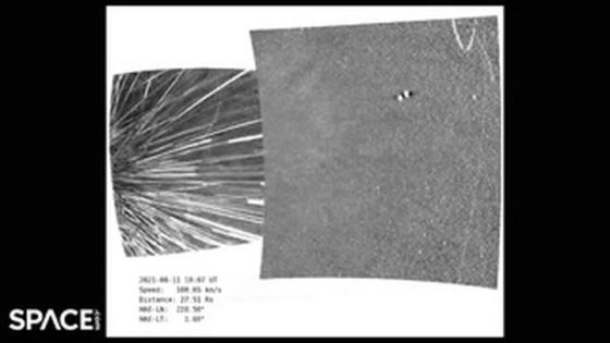 The Amazing NASA Probe Footage Flying Through The Sun’s Corona – MASHAHER