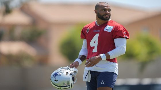 Dak Prescott ‘one thousand percent’ will return to Cowboys practice Tuesday, says his ankle is fine – MASHAHER