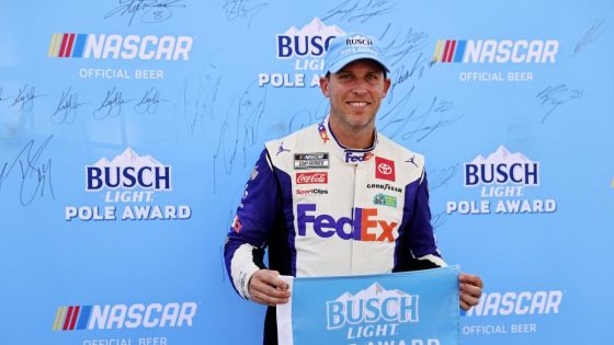 NASCAR Richmond Cup starting lineup: Denny Hamlin on pole for hometown track’s option tire debut – MASHAHER