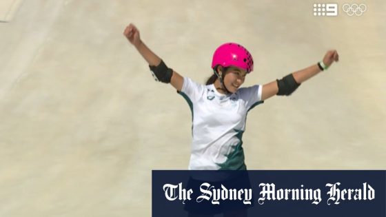 Aussie youngster puts on a show in skateboarding prelims – MASHAHER