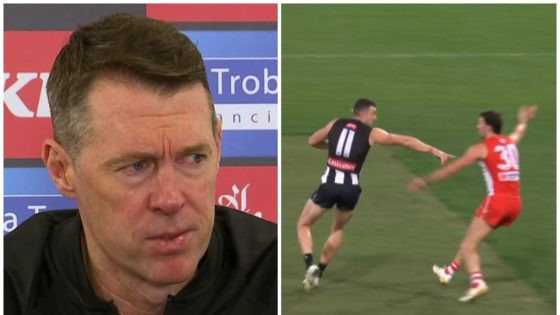 Craig McRae press conference after umpire doesn’t pay 50 metre penalty, Sydney Swans v Collingwood Magpies, comments, reactions, latest news – MASHAHER