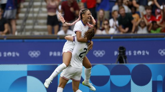 U.S. women’s soccer team narrowly beat Japan with extra time goal in Olympics quarterfinals – MASHAHER