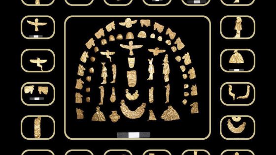 Trove of ancient gold pieces, jewelry and coins from Egypt’s last dynasty discovered in dozens of tombs – MASHAHER