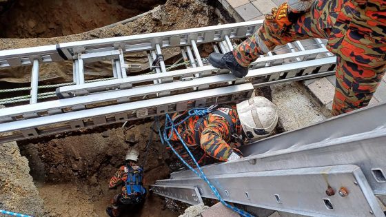 Woman buried alive in 26-foot sinkhole when pavement collapses in Malaysia – MASHAHER