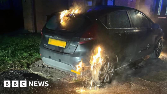 North Wales arson alert after four vehicle fires in Ruabon, Rhos – MASHAHER