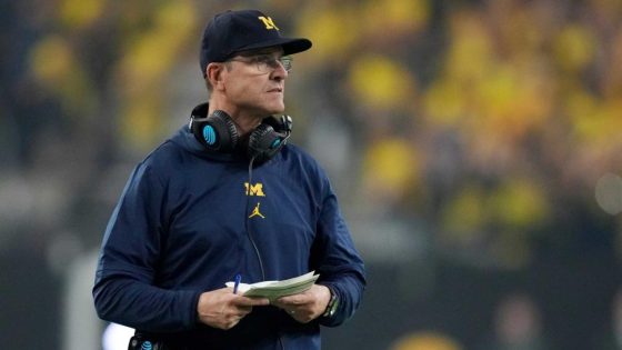 NCAA hands former Michigan coach Jim Harbaugh a 4-year show cause order for recruiting violations – MASHAHER