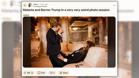 Yes, Pic Shows Barron Trump Taking Melania Trump’s Photo While on Her Lap – MASHAHER