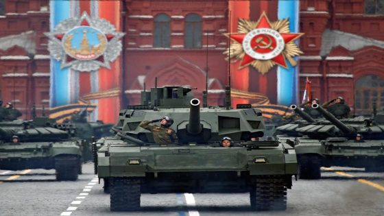 Russia’s throwing away an advantage of the Soviet-style tank by building weird cage armor to shield them from drones – MASHAHER