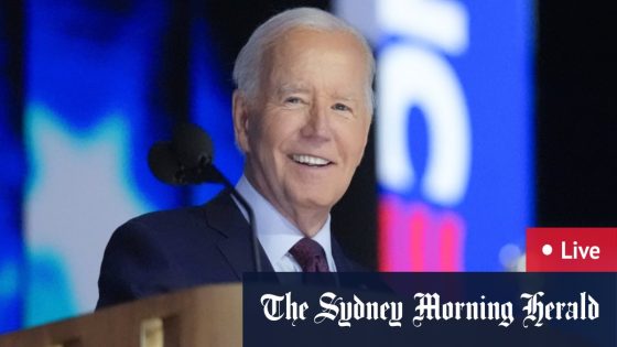 Joe Biden to speak after stepping back from US presidential race – MASHAHER