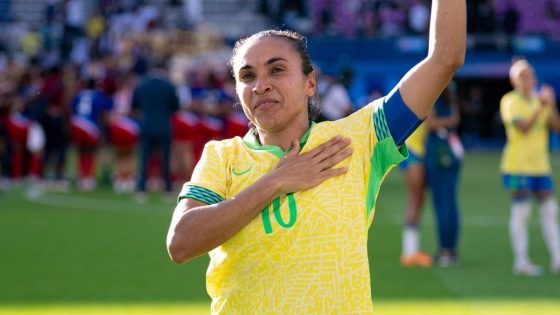 Brazil’s ‘queen’ Marta unlikely to play for country again – MASHAHER