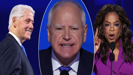 Tim Walz makes address as Hollywood’s Oprah Winfrey and John Legend join top Democrats at DNC – MASHAHER