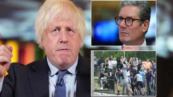 Boris Johnson lets rip at Sir Keir Starmer’s ‘deaf’ response to UK’s migration concerns – MASHAHER